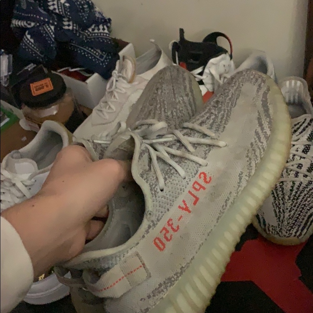 Yeezy V2 blue tints